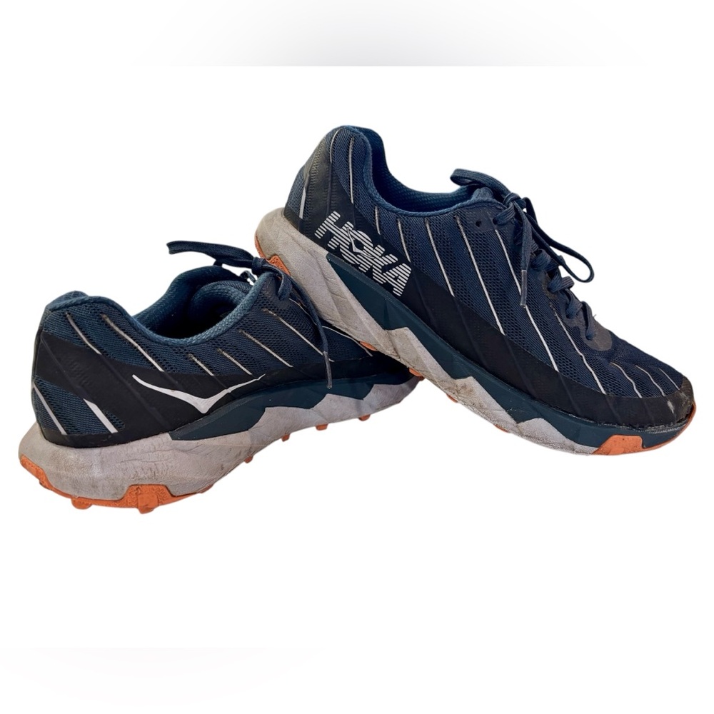 Hoka One One Women’s Torrent Trail Running Sneakers Shoes 9 Navy Blue Hiking
